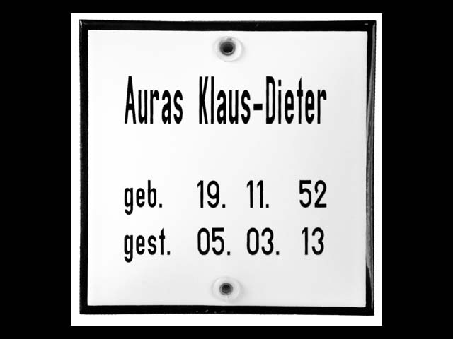 Grabschild-Auras