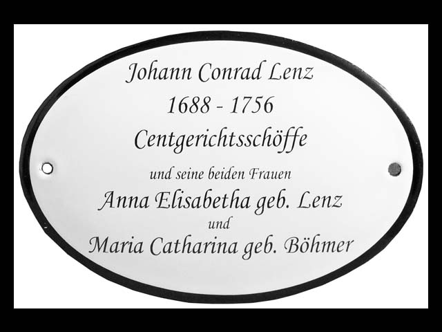 Grabschild-Lenz
