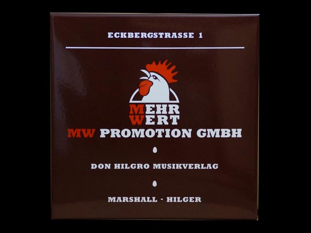 Firmenschild-Mehrwert