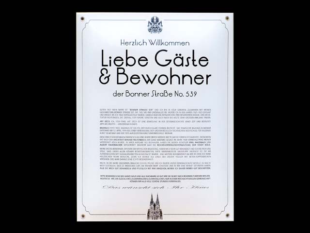 Textschild-Bonner-Str