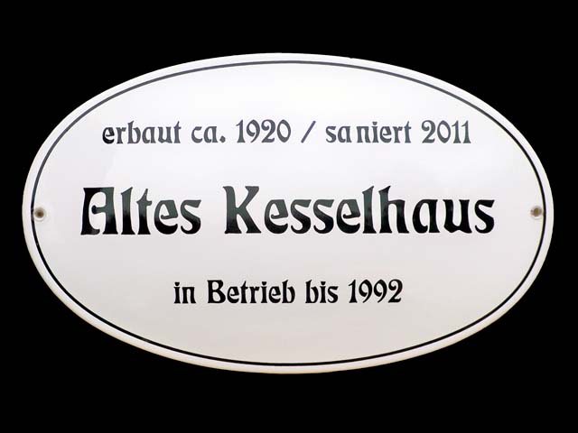 textschild-Kesselhaus