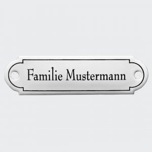 Emaille-Namensschild-80x22mm-klassische-Form