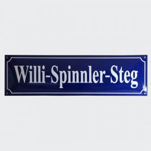 Emaille-Straßenschild-70x20cm