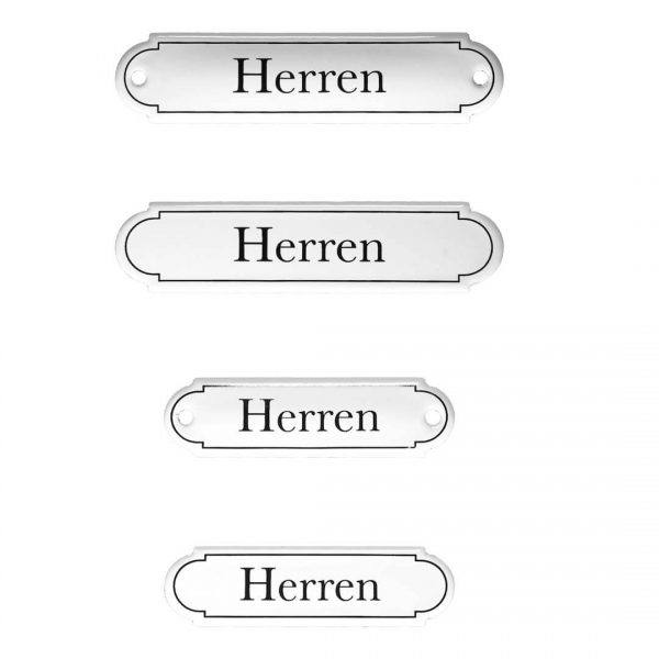 Emaille-Türschild-Herren