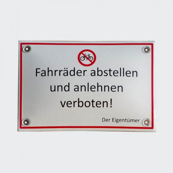 Emailleschild-Fahrraeder-abstellen-verboten-15x10cm
