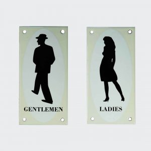 Toilettenschild-50er-Jahre-Stil-7x14cm