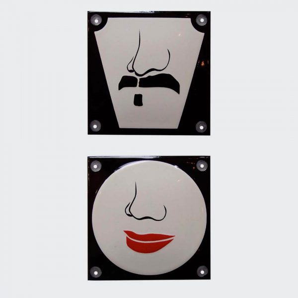 Toilettenschild-Retro-Emaille-10x10cm
