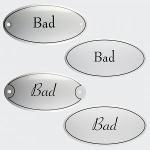 Tuerschild-Emaille-Bad-oval-10x5cm