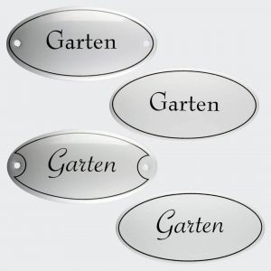 Tuerschild-Emaille-Garten-oval-10x5cm