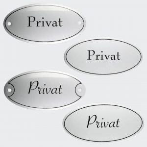 Tuerschild-Emaille-Privat-oval-10x5cm