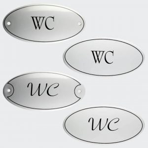 Tuerschild-Emaille-WC-oval-10x5cm