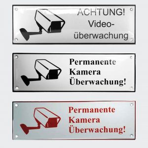 Videoueberwachung-Kameraueberwachung-in-Emaille-22x7cm