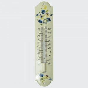 Thermometer mit Blumenmotiv-2