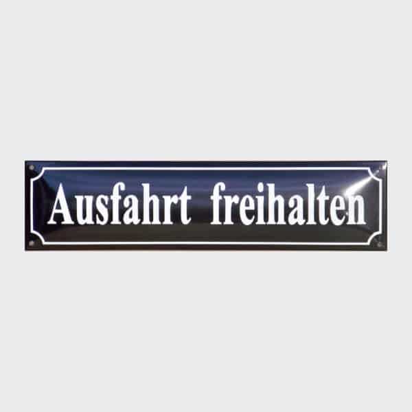 Emaille-Strassenschild-60x15cm